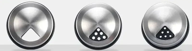 Porta-Temperos em Vidro com Suporte (Kit com Potes para Sal, Açúcar, Pimenta e Temperos)