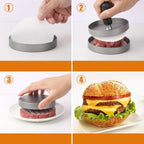 Modelador de Hambúrguer em Alumínio – Prensa para Hambúrguer Perfeito